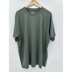 Glacier Mens Performance T-Shirt XL Grove Green Crew SS Athletic